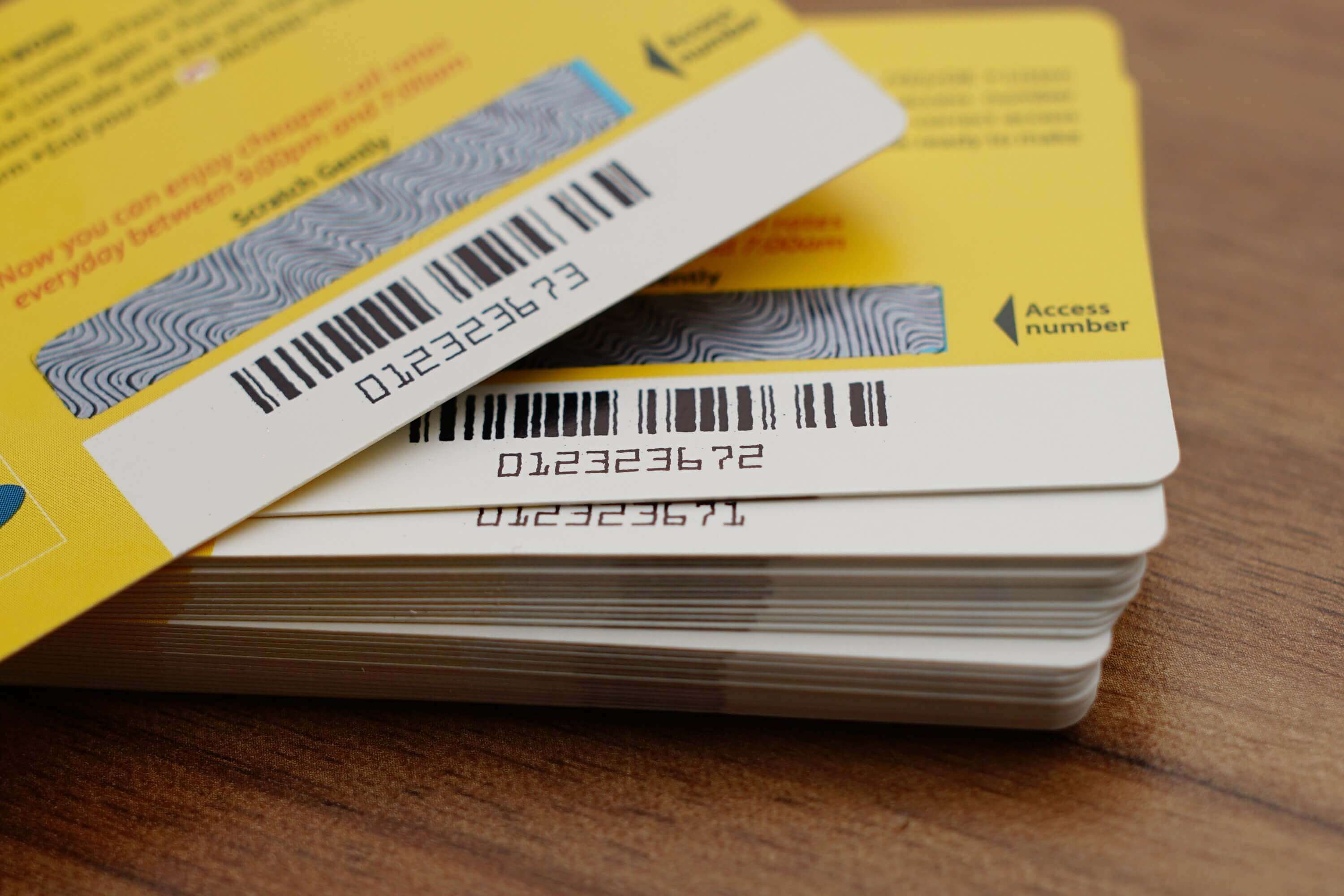 Barcode Card